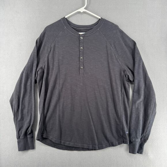 Good Man Brand Other - Good Man Brand Shirt Mens XL Black‎ Long Sleeve 100% Cotton Button Neckline